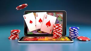 Pengguna membaca slot berlian di ponsel