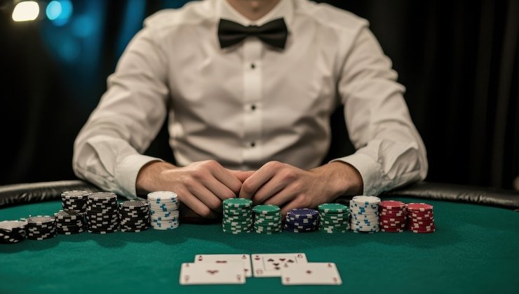 Simbol berlian dalam slot bertema tycoon
